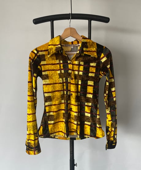 Europe velours pull over shirt