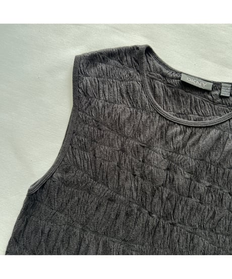 90s DKNY Shirring Tops