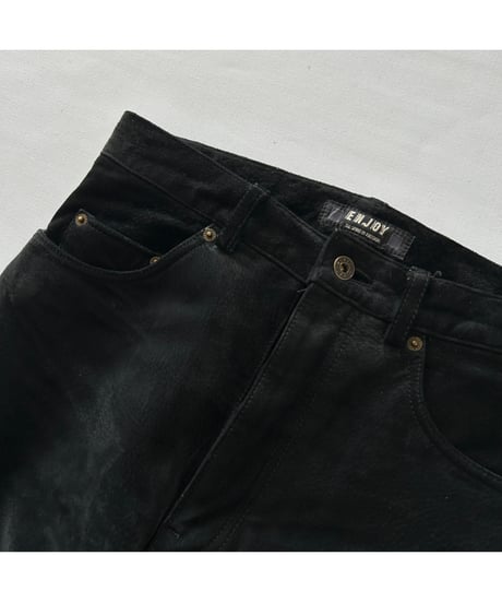 Europe vintage PIG SUEDE LEATHER Pants