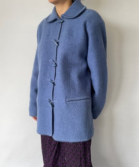 Round collar Duffle Coat