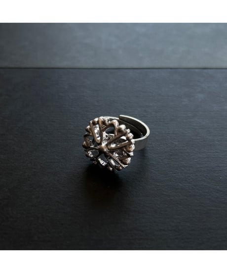 70s~80s vintage pewter ring
