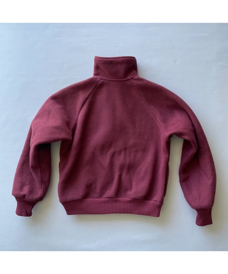 80s patagonia fleece / bordeaux
