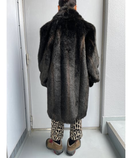 MADE IN ITALY Faux fur coat