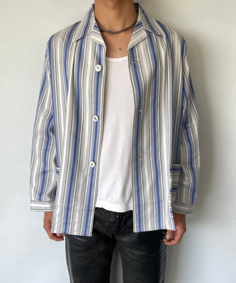 DEAD STOCK 60-70s  Pajama shirt