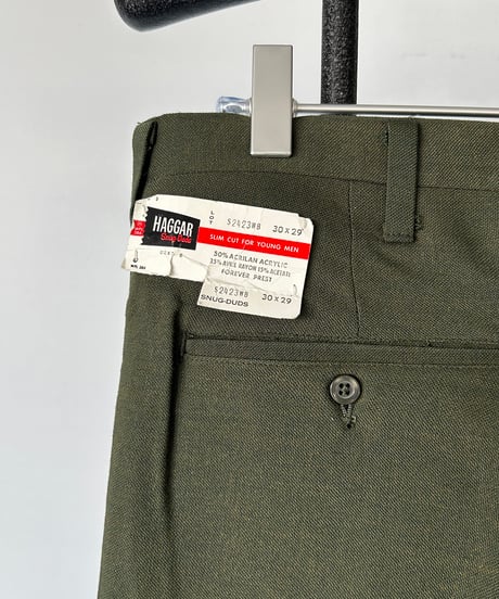 Dead Stock 60-70s  HAGGAR Slacks
