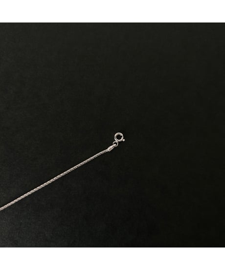 DEAD STOCK Vintage Italy 925 tiny chain necklace design ⑦
