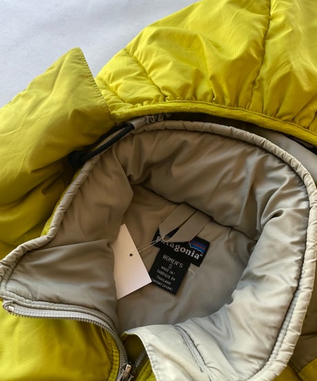 01s Patagonia puff jacket women's "green spark"
