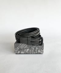 rajabrooke "STRETCH BELT" charcoal