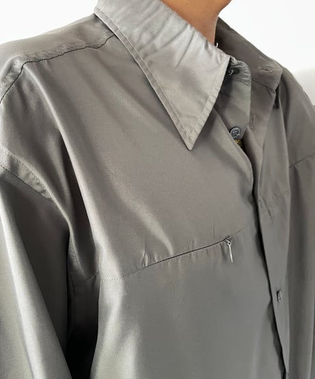 SOUTHERN zip pocket L/S shirt XXL