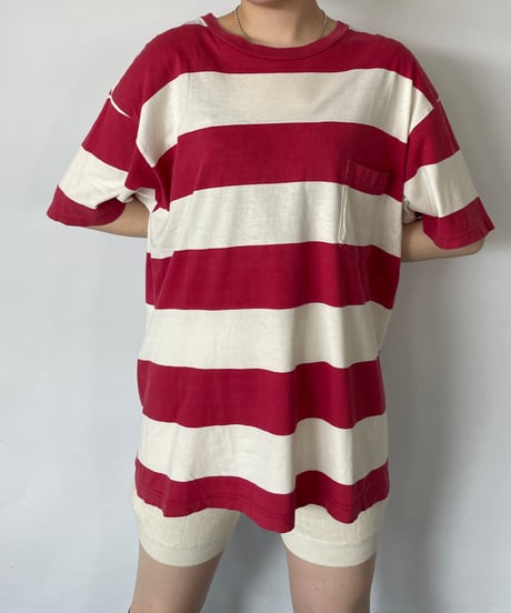 90s~00s GAP Border Pocket Tee
