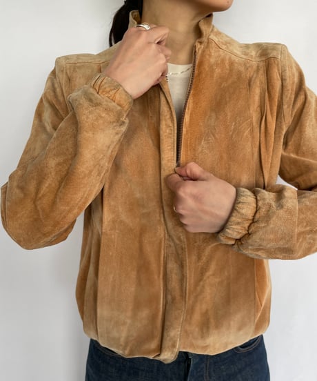 70-80s Pig suede Jacket