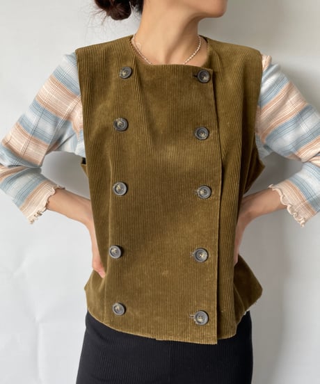 Corduroy Vest