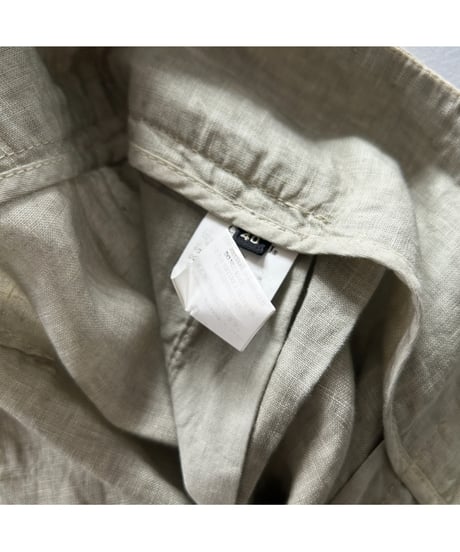 made in ITALY Linen shorts