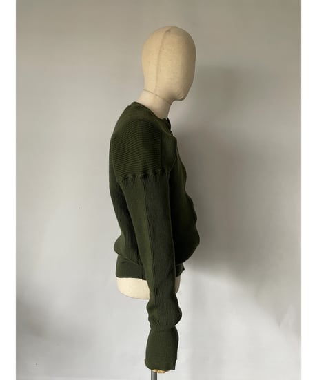 Swedish Army Zip up Cardigan