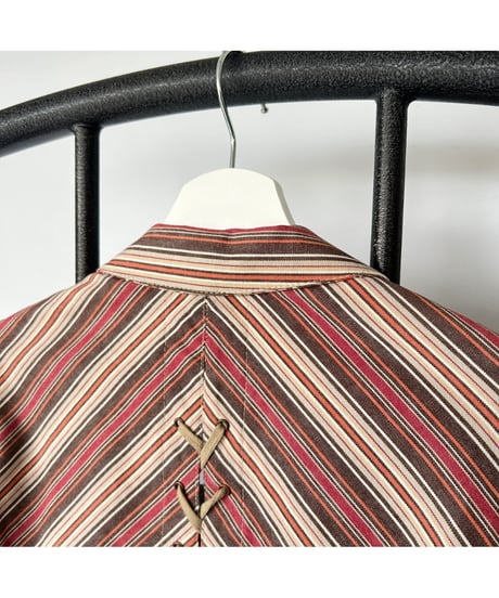 Made in France Vintage Lace up Jacket
