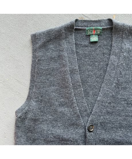 90s J.CREW Cardigan Vest