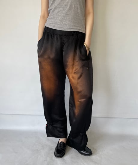 NAM "BELLOWS PANTS GEL STUDS" BLACK