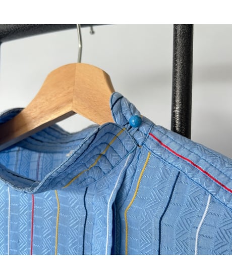 Europe vintage silk design blouse