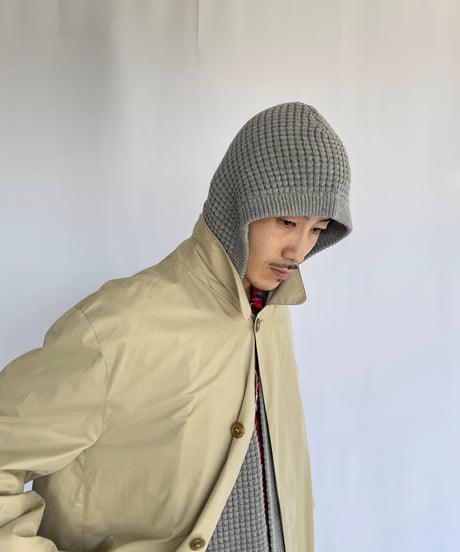 COMFORTABLE REASON ”Waffle Hood Scarf“