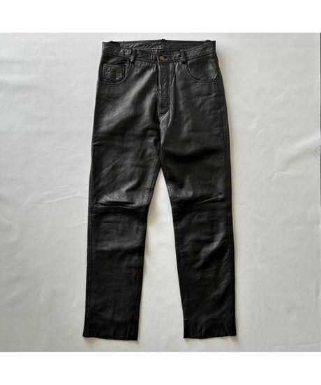 Europe vintage Leather Pants