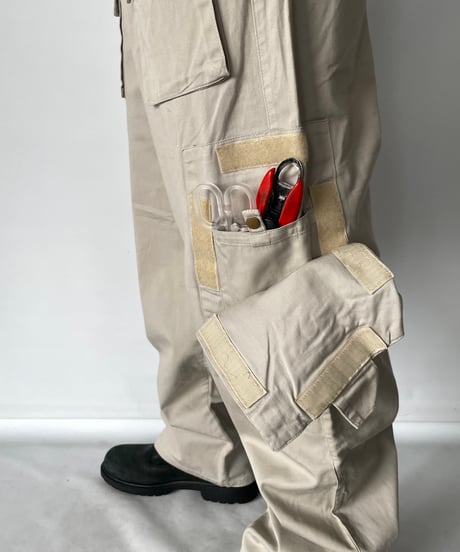 90-00s EUROPE "OCN" work pants 52
