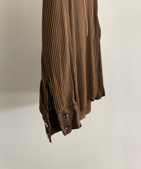 70s Lace up shirt