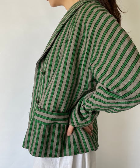 OLD VINTAGE wool double jacket