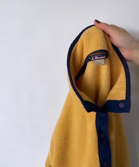 80s LL.Bean fleece pull over M