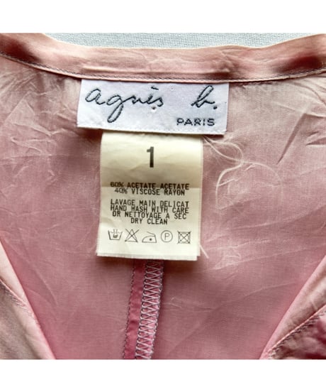 agnes b ribbon blouse
