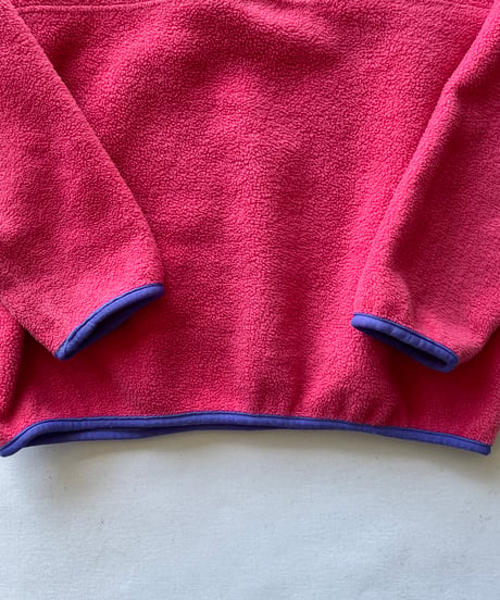 80s patagonia Synchilla Snap-T "pink"