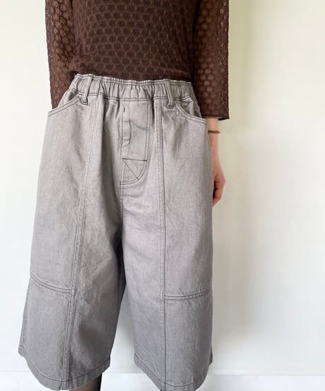 COMFORTABLE REASON "Denim Buggy Shorts"