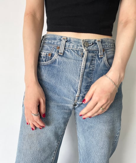 81s Levi's 501 Denim Pants "Red Line"
