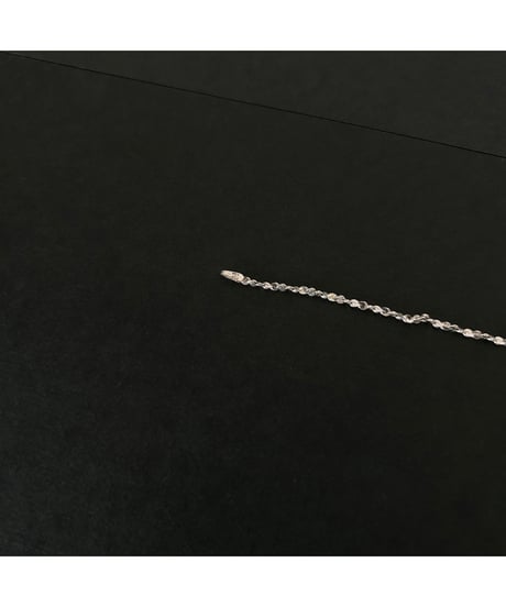 Vintage ITALY 925 Twist chain bracelet ⑤