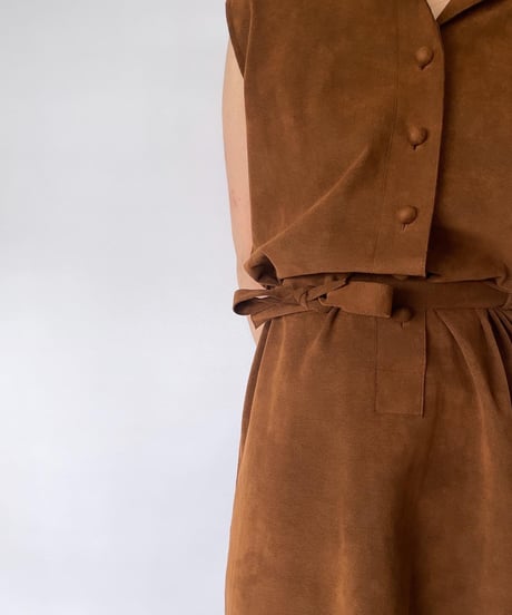 70s fake leather dress 12