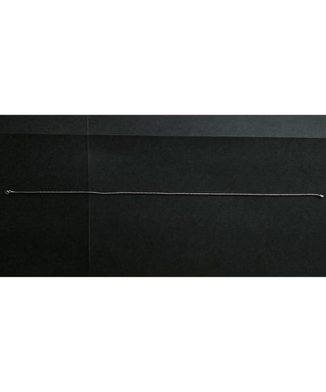 DEAD STOCK Italy 925 tiny chain necklace Rope 16
