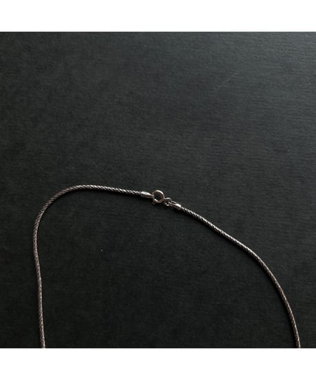DEAD STOCK Italy 925 tiny chain necklace Rope 16