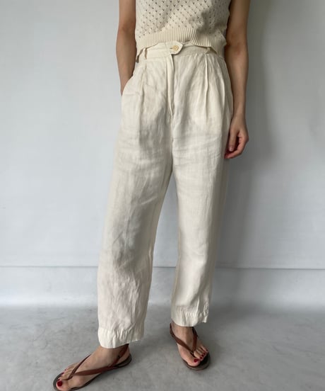 puro lino pants
