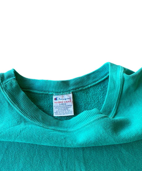 90s champion reverse weave turquoise blue