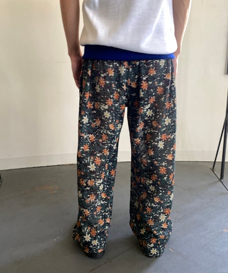 NAM ”Waist Wrap Camo Mesh Digital Aloha Pants” shadow