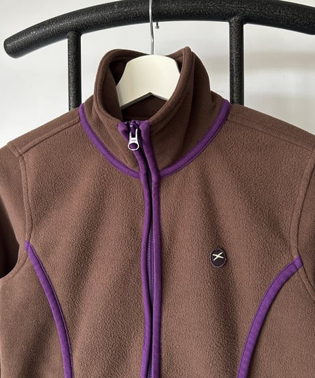 Euro Vintage Piping Fleece Jacket