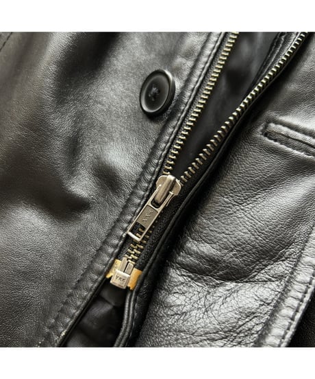 Vintage Leather Car Coat