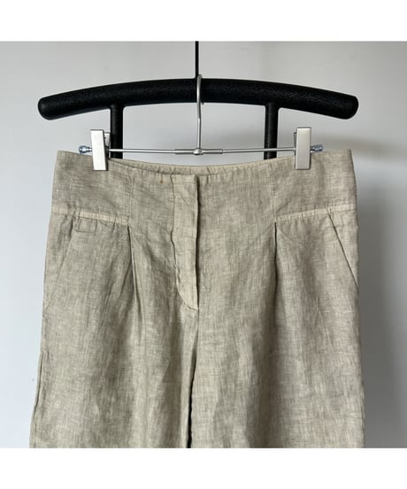made in ITALY Linen shorts