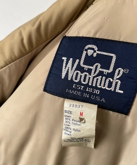80s Woolrich down jacket