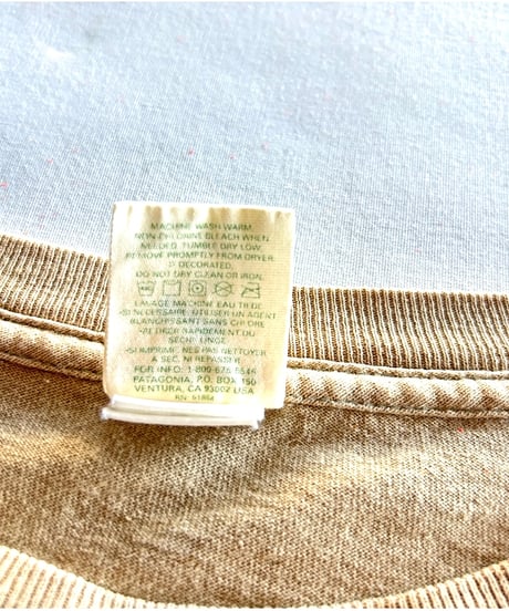 90s patagonia 100% organic cotton L/S