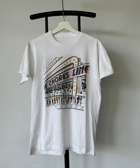80s "A CHORUS LINE MUSICAL" s/s tee