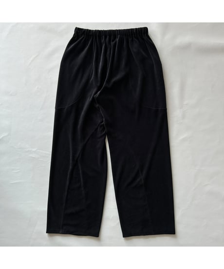 ANDER "VELOUR CURVY PANTS"