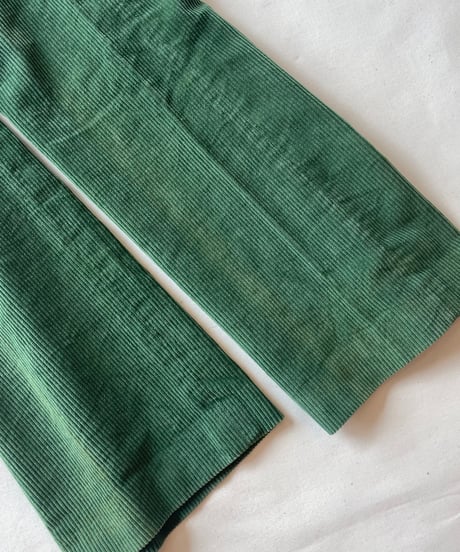 70-80s LL.Bean corduroy pants "green"
