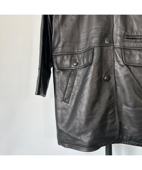 Ram leather Car Coat