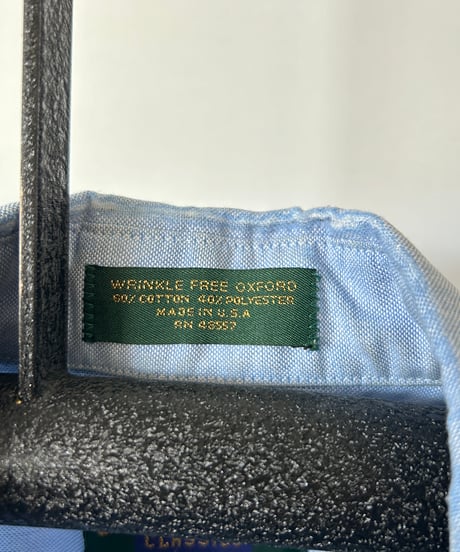 90s CAMBRIDGE B/D OXFORD s/s shirt 16 1/2