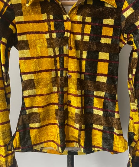 Europe velours pull over shirt